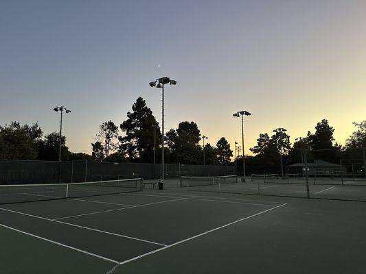 Pickleball practice