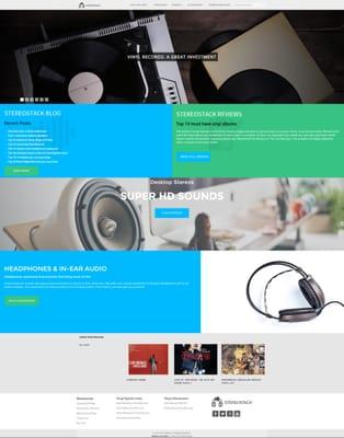 StereoStack.com -- Website Design. Website & E-commerce Development, On-going Support and Maintenance