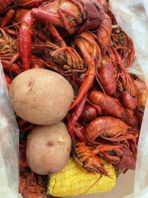 Cajun Boiled Crawfish