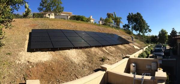 LG 2 Black 300 watt Modules Fairbanks Ranch