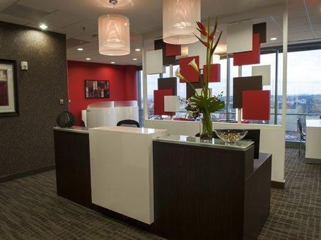 Executive Financial Partners reception area