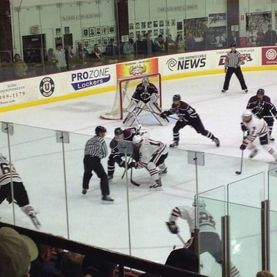 Union vs St. Cloud State game on Oct. 25,2014