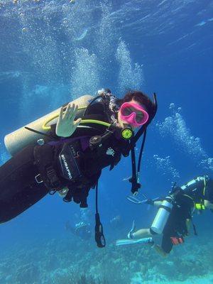 Bonaire trip where I got my Open Water certification