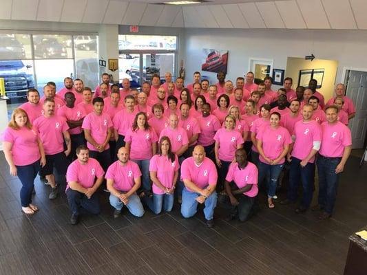 Sanders Ford Breast Cancer Awareness