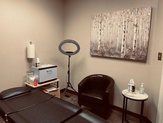 Permanent makeup room