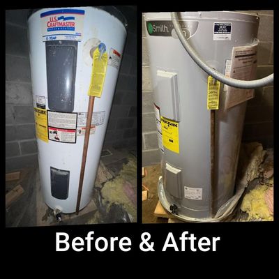 Jacob replaced my 20+ yr old hot water heater