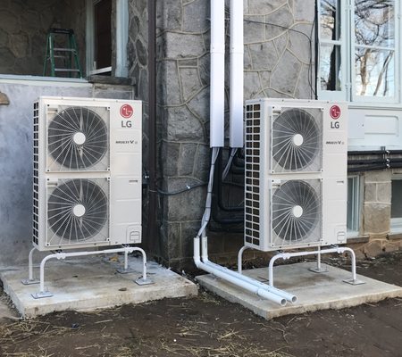 VRF ductless mini split technology