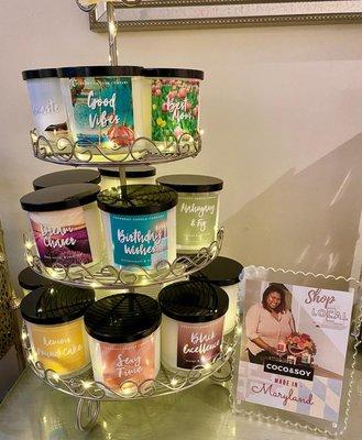 New COCO&SOY candles are in!