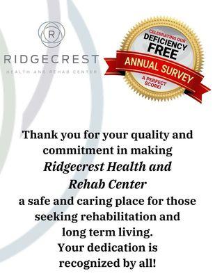 Deficiency Free survey