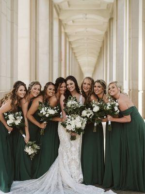 Fall wedding at the Statehouse