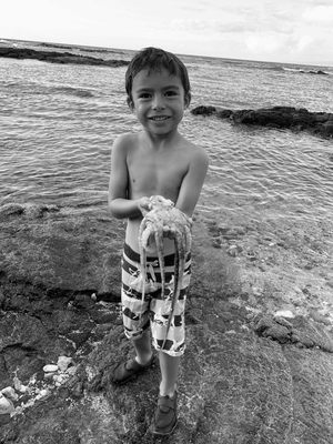 My 5 year old grandson Zaiden caught an octopus...can you do that?