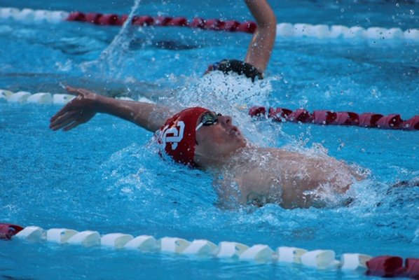 Shane now swimming for Santa cruz High but still misses Simpkins swim center.