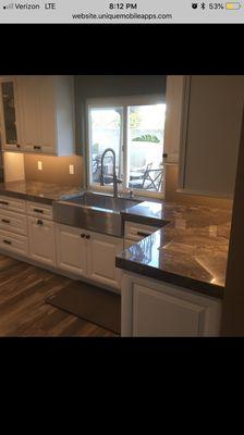 Granite countertops