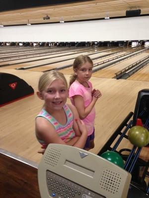 Summer Camp Bowling Field Trip! They're in the zone!