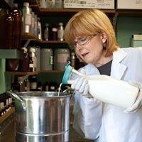 Donna making goat milk soap