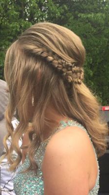 Prom updo