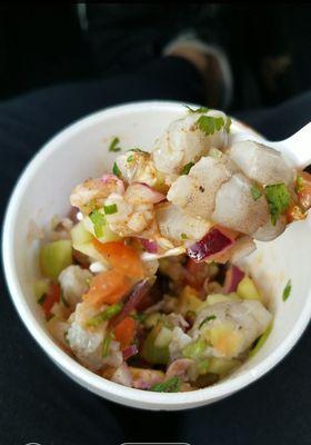 Ceviche de camarón