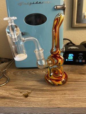 Hand made bubbler