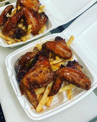 Jammin' Wings + Fries