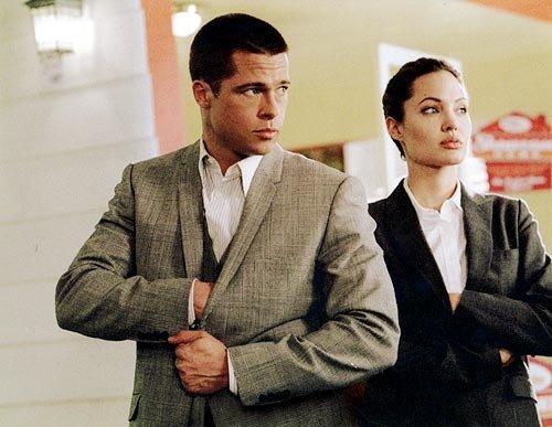 Mr. & Mrs. Smith Suits made from High Society.