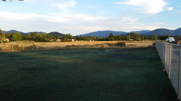 Hydroseed at Grants Pass Redwood Fire Station  K-9 Training Yard