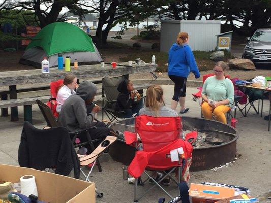 Annual Jacob's Well Church Camping Trip, 2017. Doran Beach, Bodega Bay, CA.