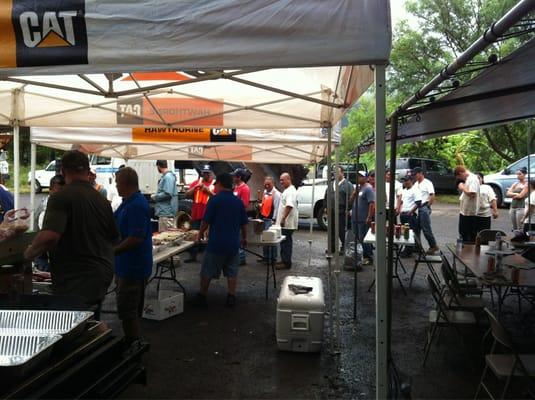 Providing Lunch for the 2013 LICT Exam in Waimanalo