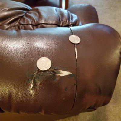 Leather Couch #1