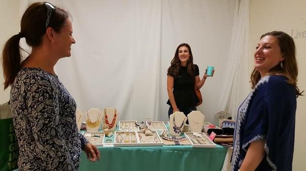 Stella and Dot Pop Up shop in our Reflective Oasis