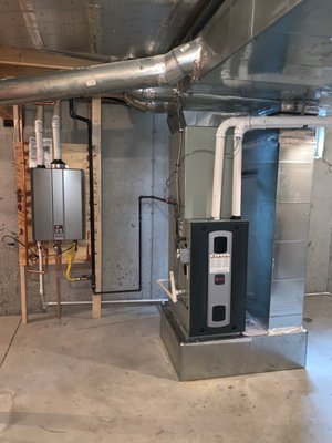 High Efficient Furnace, AC, & Tankless Water Heater