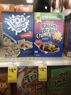 Great deals and good cereals!