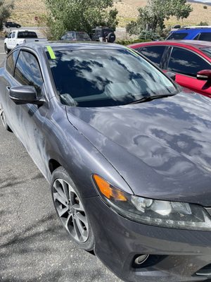 Windshield replacement, Honda Accord