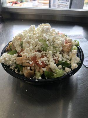 Chicken Greek Salad