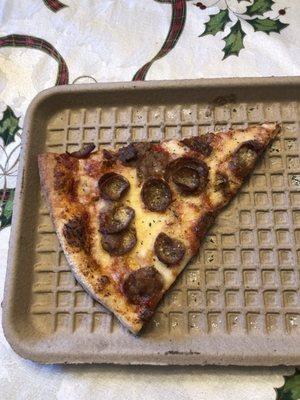 Sausage pizza