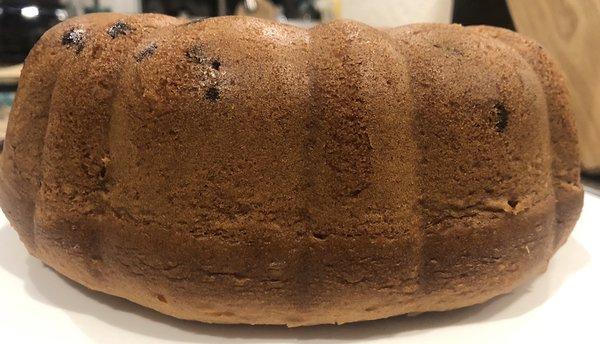 Chocolate chip Bundt cake