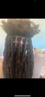 Individual Faux locs