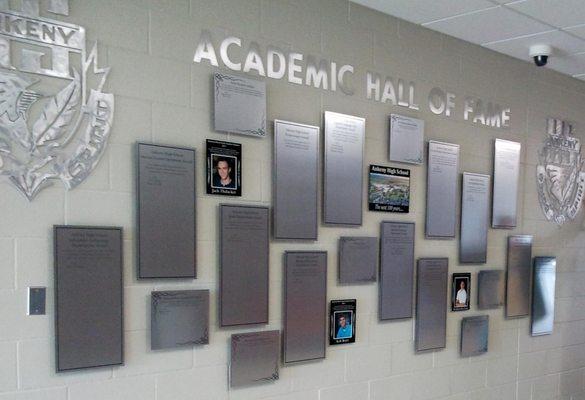 Ankeny High School Academic Honor Wall