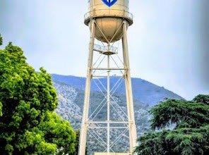 Warner Bros water tower