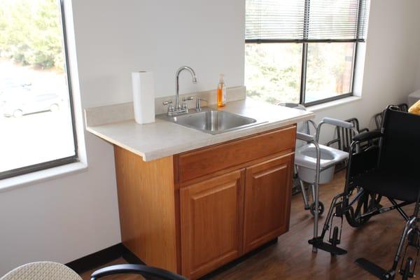 Handwashing Station at New Lab