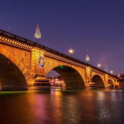 London Bridge at night