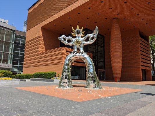 Firebird Statue aka "Disco Chicken" in Uptown Charlotte