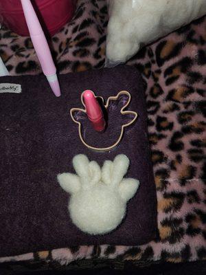 Needle Felting ornament class