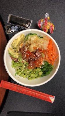 They now have poke bowls!