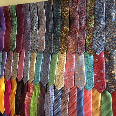 Ties with the heat of southern Italy, made in Sicily by Silvio Fiorelli