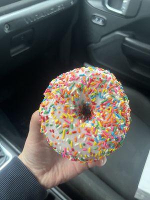 Strawberry Sprinkle Donut