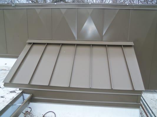 Standing seam panels ...