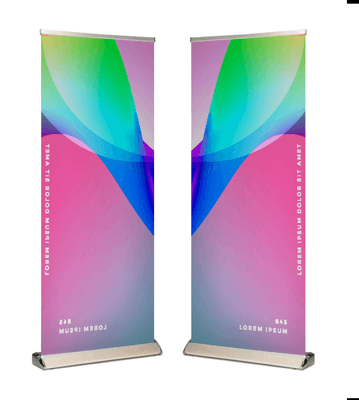 Pull-Up Banners...Great for Trade Shows & Retail Space!