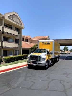 Sleek Home Delivery helping to deliver food to a senior home during the COVID-19 Pandemic.