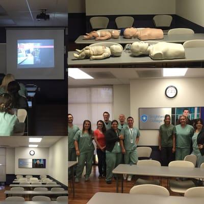 One of many contracts LSC has.  We traveled up to Modesto CA to certify these RT's in ACLS/PALS