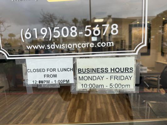 Business hours